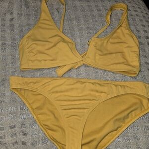 Chic Mustard Bikini Set